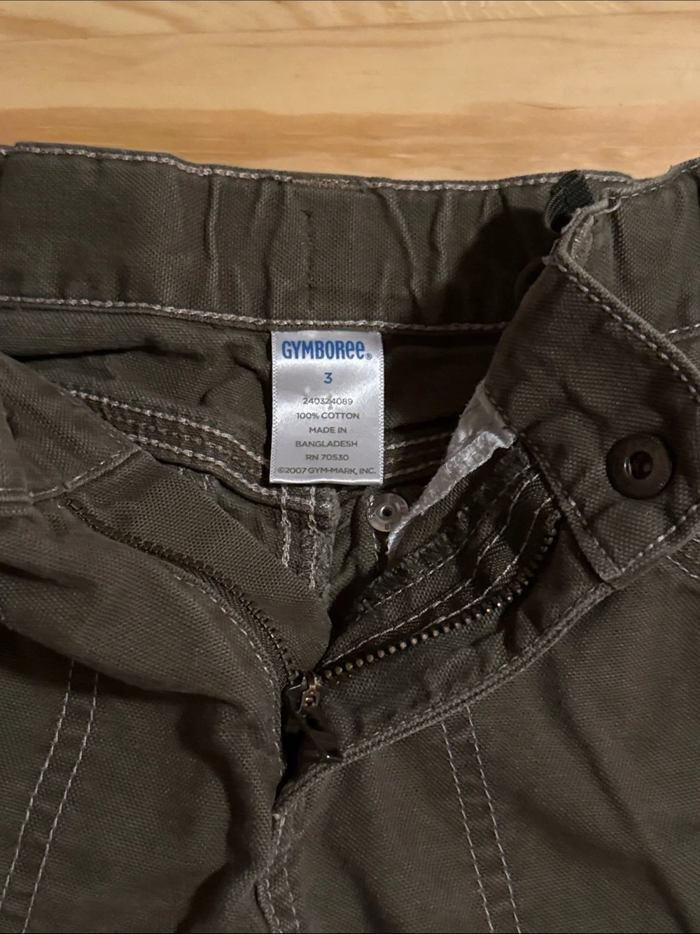 Gymboree Olive Green Pull-On Casual Pants